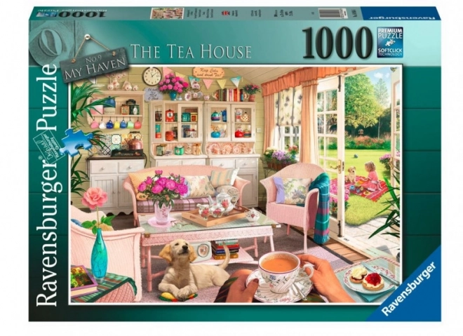 Ravensburger puzzle tea ház 1000 darabos