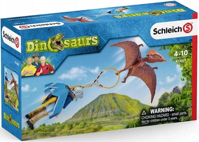 Schleich JetPack Dinoszaurusz Üldözés