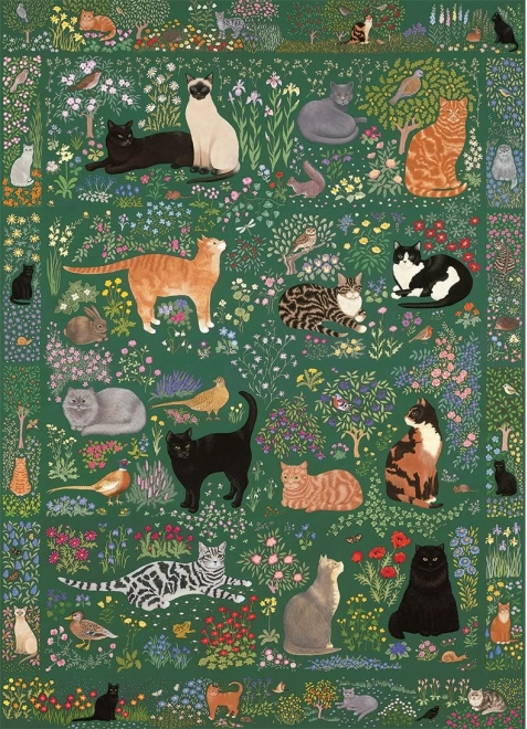 Puzzle Kerti Szőttes 1000 Darab Gibsontól
