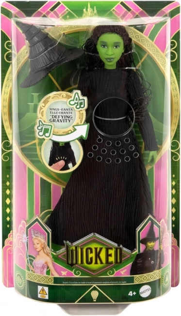 Mattel énekes baba Elphaba a Wicked - Átlépni a határokat című filmből