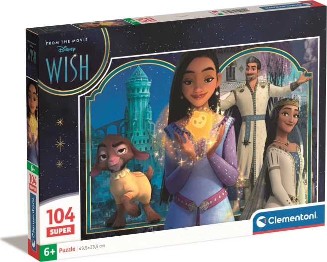 Varázslatos DISNEY Wish motívum