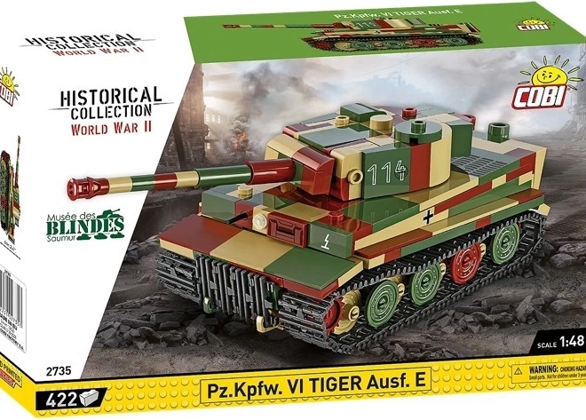 Pz.Kpfw. VI Tiger Ausf. E 1:48 méretarányú tank modell
