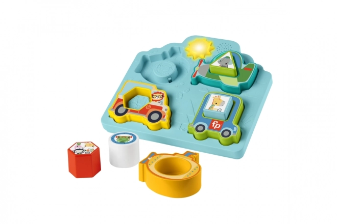 Fisher-Price járművek és formák kirakós