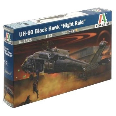Uh-60 Mh60 black hawk nights műanyag modell szett