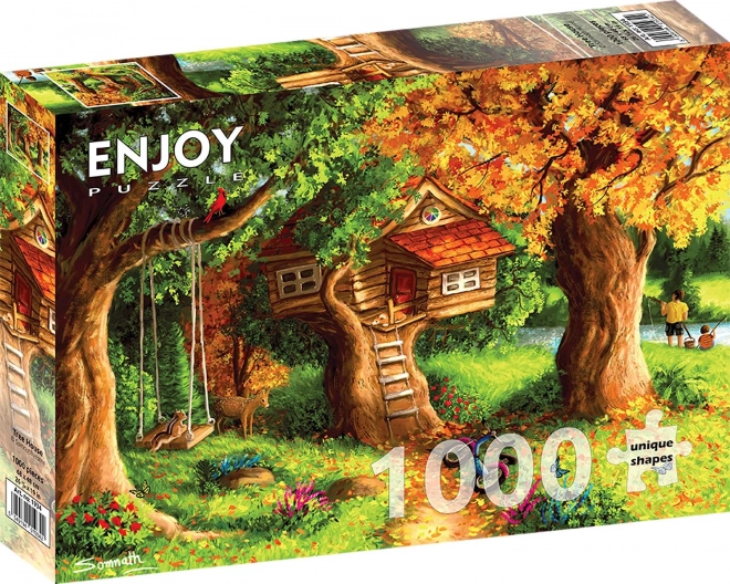 Élvezd Faház Puzzle 1000 Darab