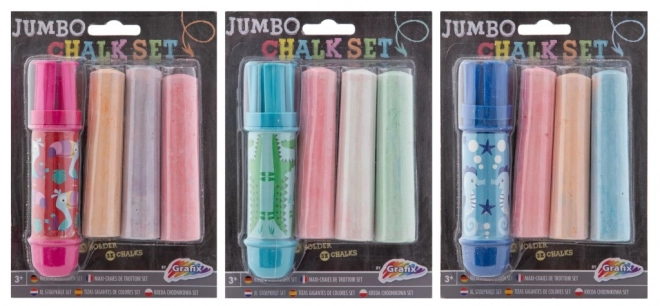 Jumbo járda kréta tartóval