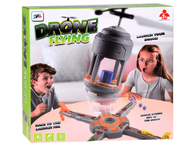 Dron ügyességi játék légállomás