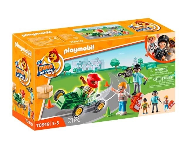 Playmobil kacsahívás mentőakció