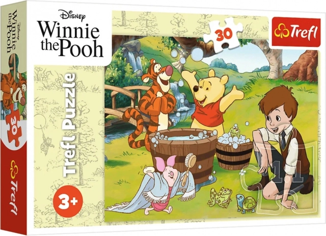 Puzzle 30 – nap Micimackóval DISNEY