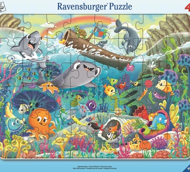 Gyermek puzzle Óceán barátai 48 darabos