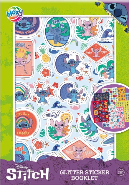 Csillogó matricák Stitch