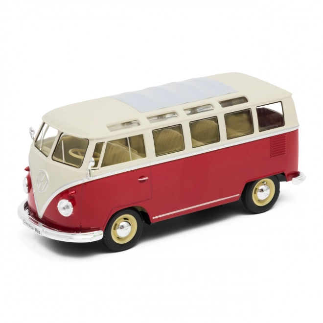 Welly Volkswagen T1 Busz (1963) piros