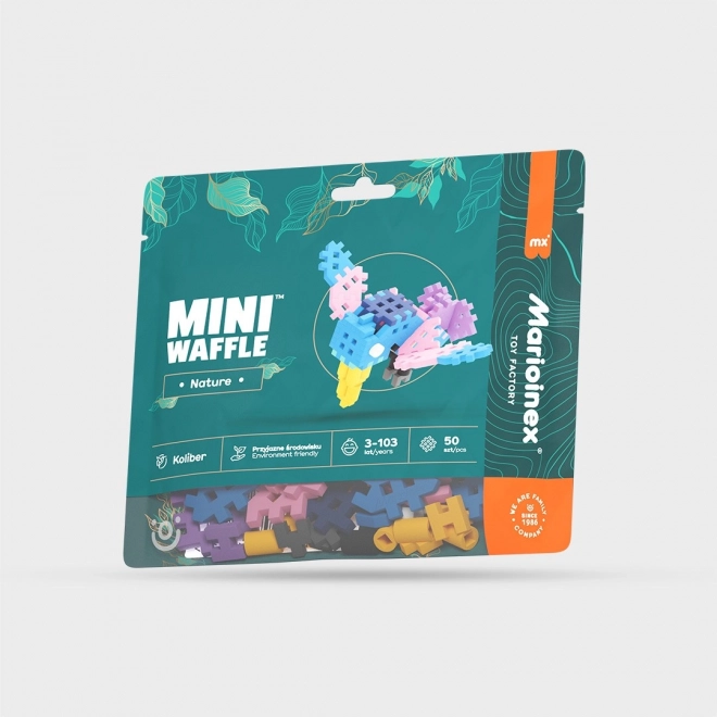 Mini Waffle Nature kolibri építőkészlet