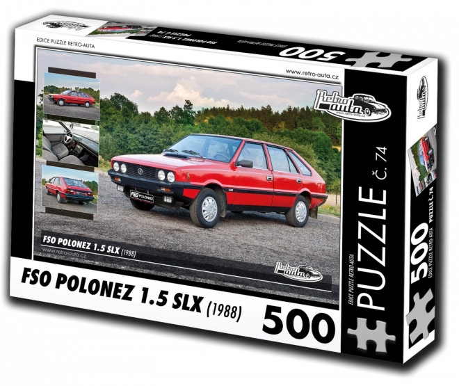 retro automobil jigsaw puzzle: FSO Polonez 1.5 SLX (1988)