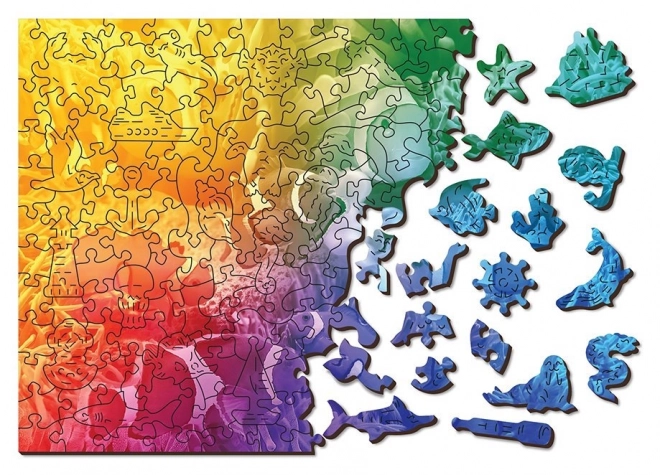 Tengeri felfedező fa puzzle 400 darab