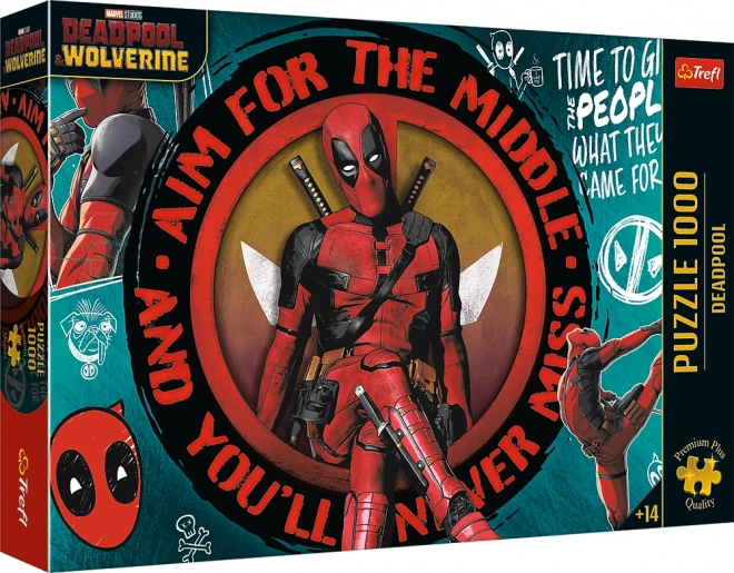 Trefl puzzle premium plus: deadpool 1000 darab