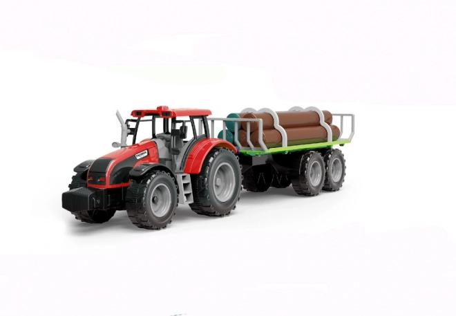 Játéktraktor Kocsival gyerekeknek
