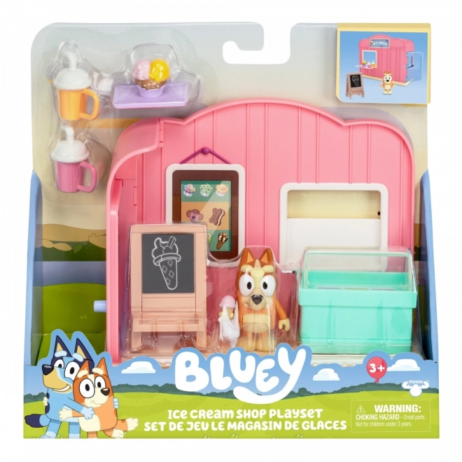 Bluey Fagylaltbolt Játékszett