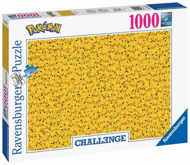 Pokémon Pikachu puzzle kihívás 1000 darabos