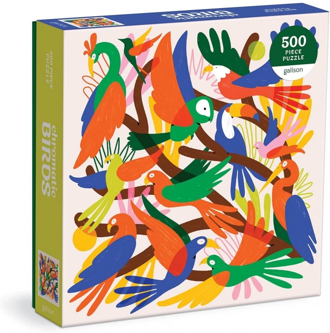 Színes Madarak 500 Darabos Puzzle