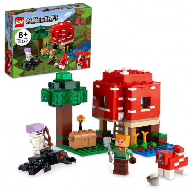 Lego Minecraft Houbaházikó