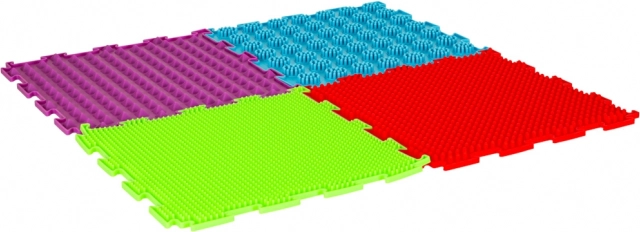 Ortopédiai szenzoros puzzle lábmasszázshoz
