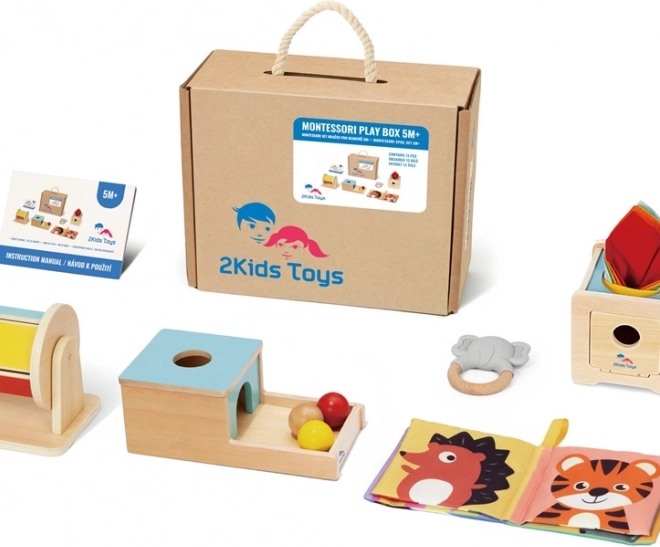 Montessori játékkészlet 5 hónapos kortól gyerekeknek
