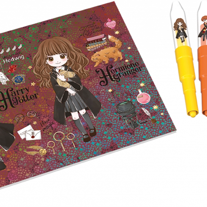 Harry Potter fújó filctoll készlet füzetettel
