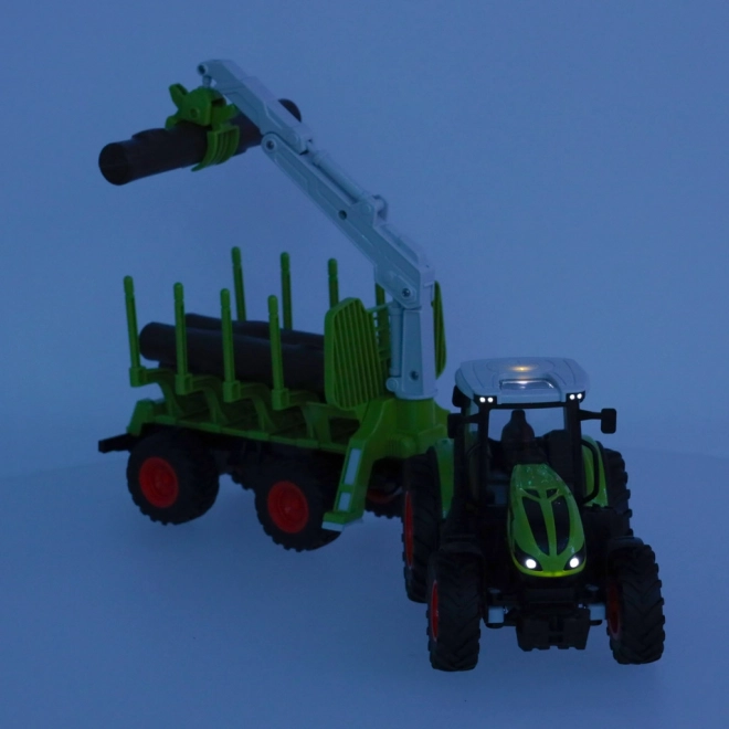 RC traktor székkel