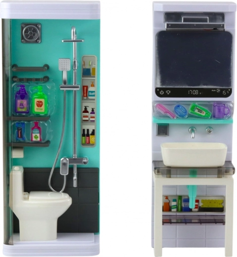 Teljes fürdőszobai felszerelés