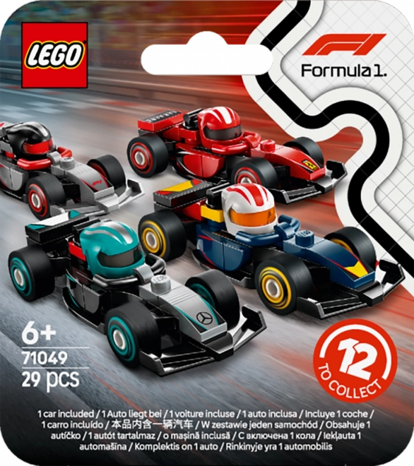 Lego gyűjtői F1 versenyautók