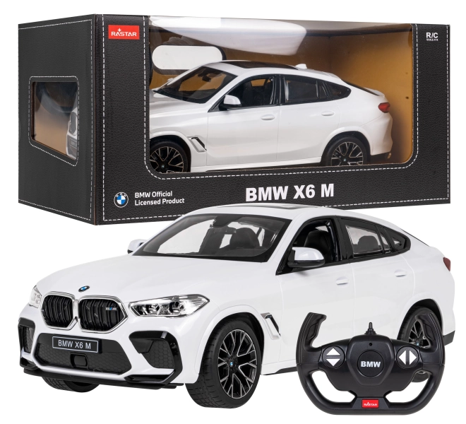 R/C BMW X6 M 1:14 RASTAR – Fehér