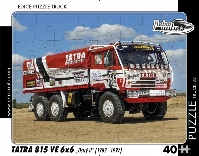 Retro autók kirakó Tatra 815 VE 6x6