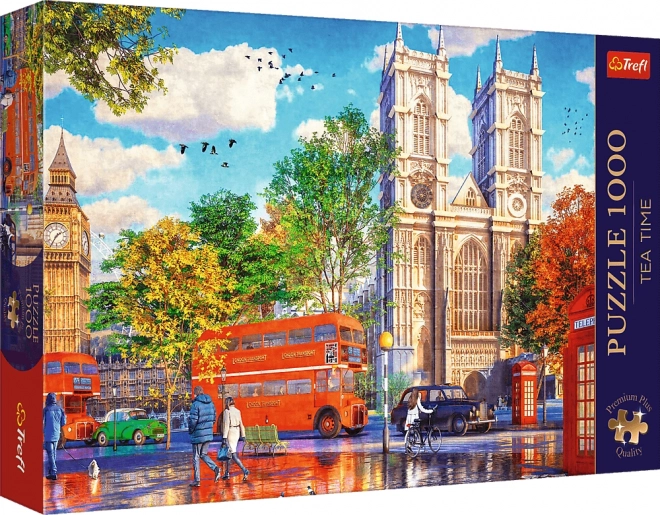 Tea Time Puzzle 1000 Darabos - Londoni Kilátás