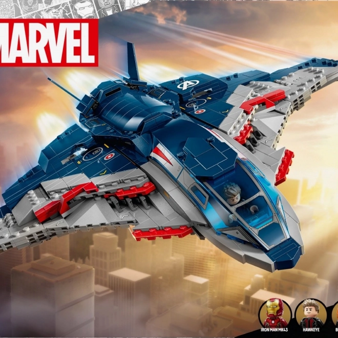 Bosszúállók: Ultron kora Quinjet LEGO Marvel