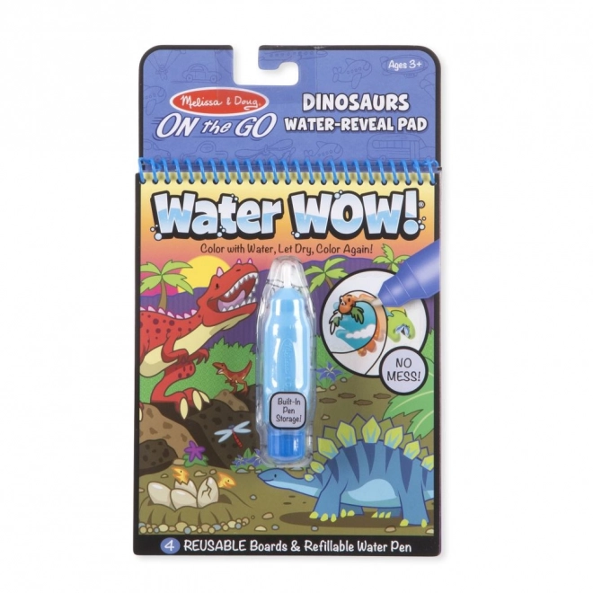 Vízfestő színező dinoszauruszok - WaterWow