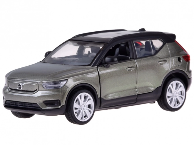 Fém Volvo XC40 elektromos crossover hangokkal és fényekkel