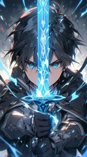 Gyémánt festés Kirito 30x40 cm