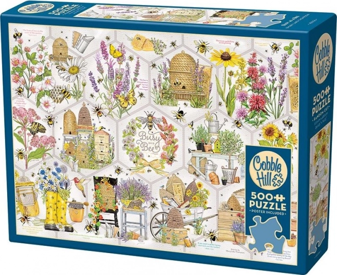 COBBLE HILL Puzzle Szorgos mint egy méh 500 darabos