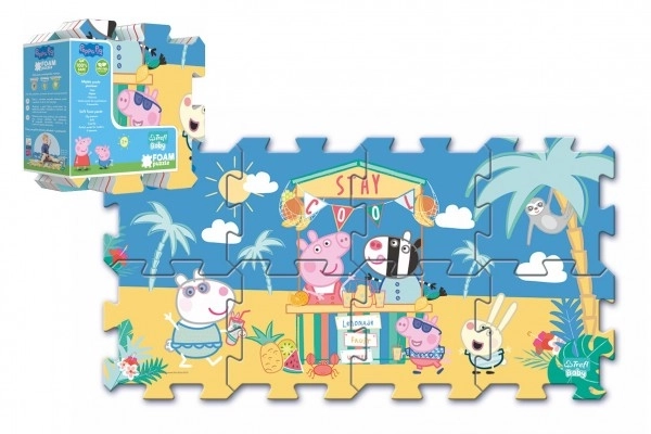 Trefl Peppa Pig nyári habszivacs puzzle