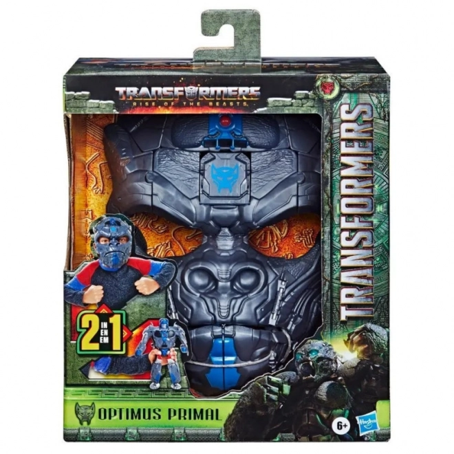 Transformers Optimus Primal maszk figura