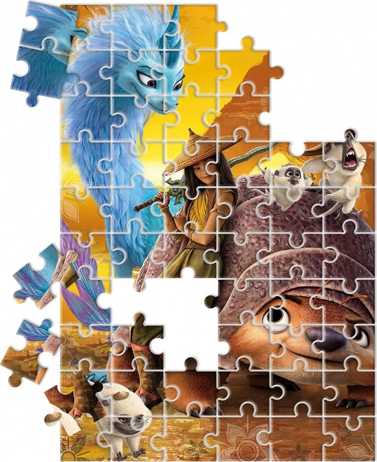 Clementoni puzzle raya és a sárkány 60 darabos