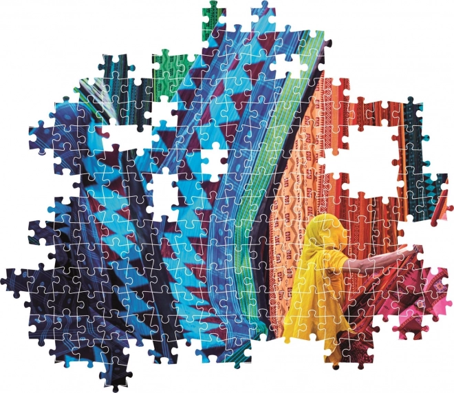 Clementoni puzzle lobogó szövetek 1500 darabos