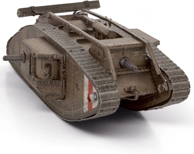 3D fém puzzle Brit tank Mark IV