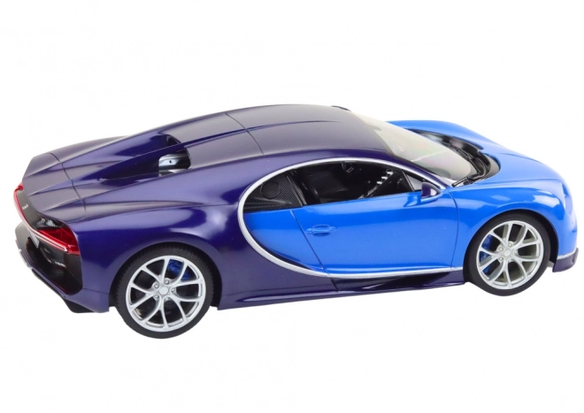 Távirányítású RC 1:14 Bugatti Veyron Chiron Kék