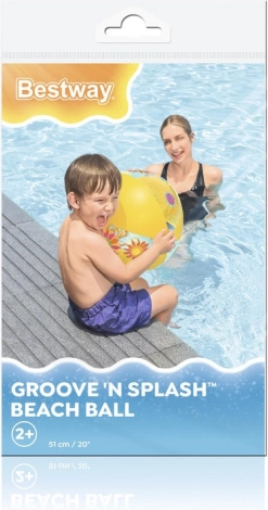 Felfújható sárga labda 51 cm Bestway