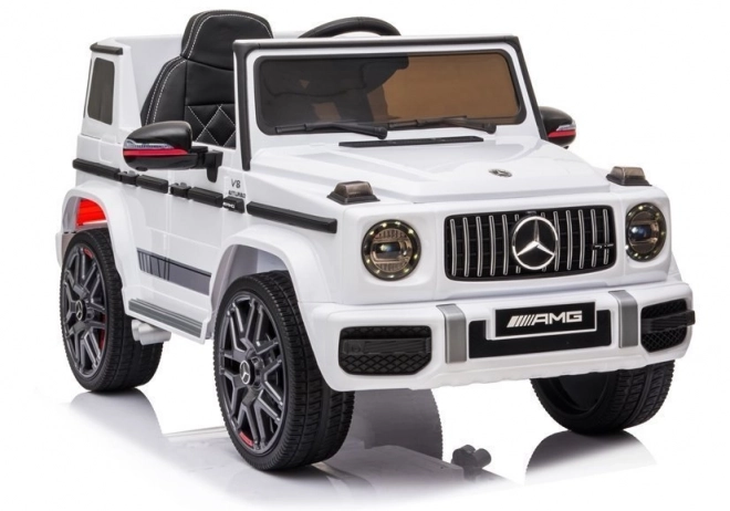 Elektromos Mercedes G63 AMG fehér gyerekautó