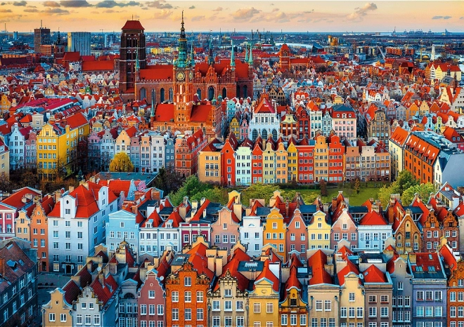 Trefl puzzle premium plus photo odyssey: gdańsk lengyel nézet 1000 darabos készlet