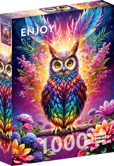 Neon bagoly puzzle 1000 darabos