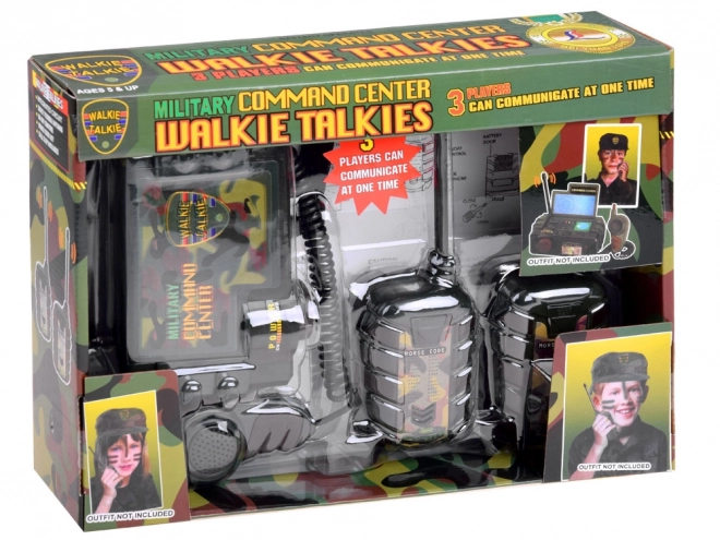 Walkie Talkie rendőrségi készlet